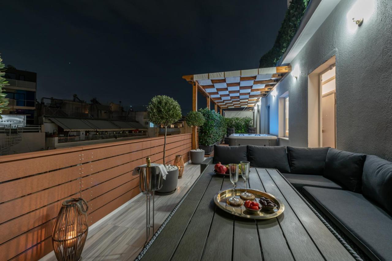 شقة Acropolis Divine Penthouse أثينا المظهر الخارجي الصورة